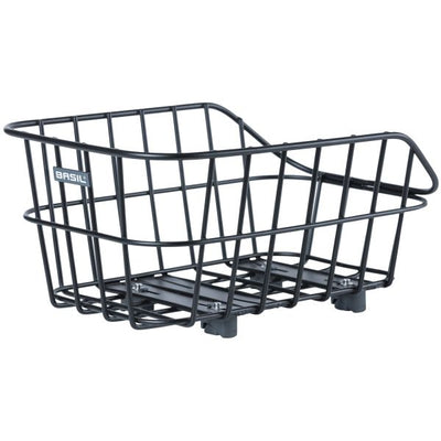 Basil Cento Alu WSL - Heckkorb - 22 Liter - mattschwarz