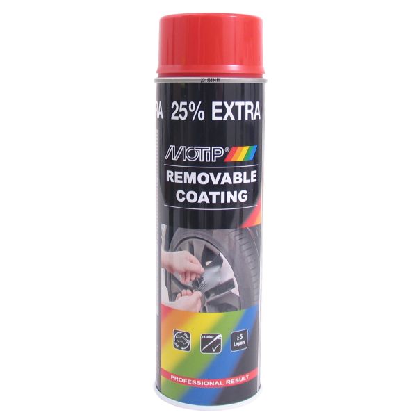 Motip Sprayplast Hochglanz Rot (500 ml Spraydose)