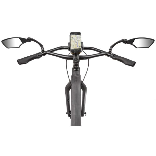 M-Wave Fahrradspiegel 110 x 55 mm rechts schwarz