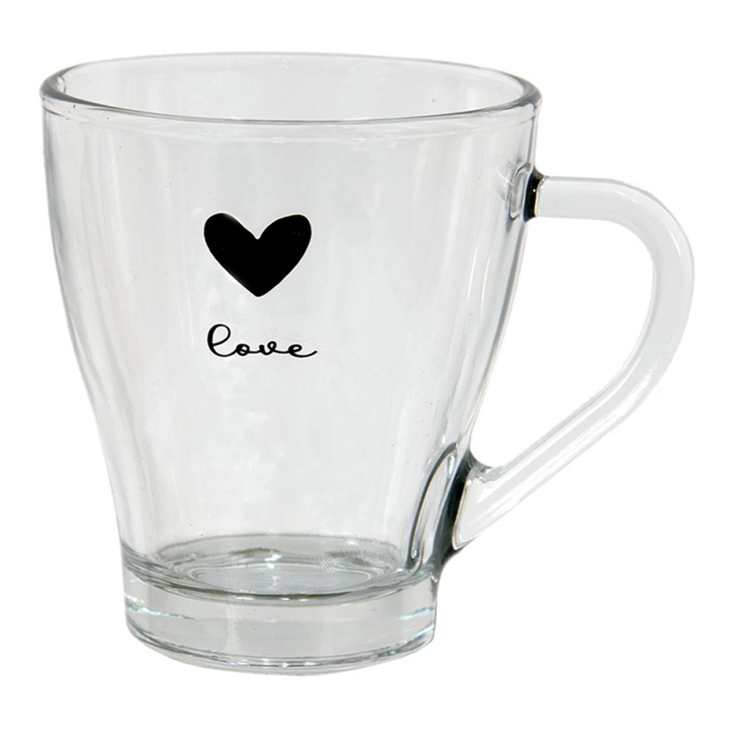 Clayre Eef Teeglas Herz 200ml