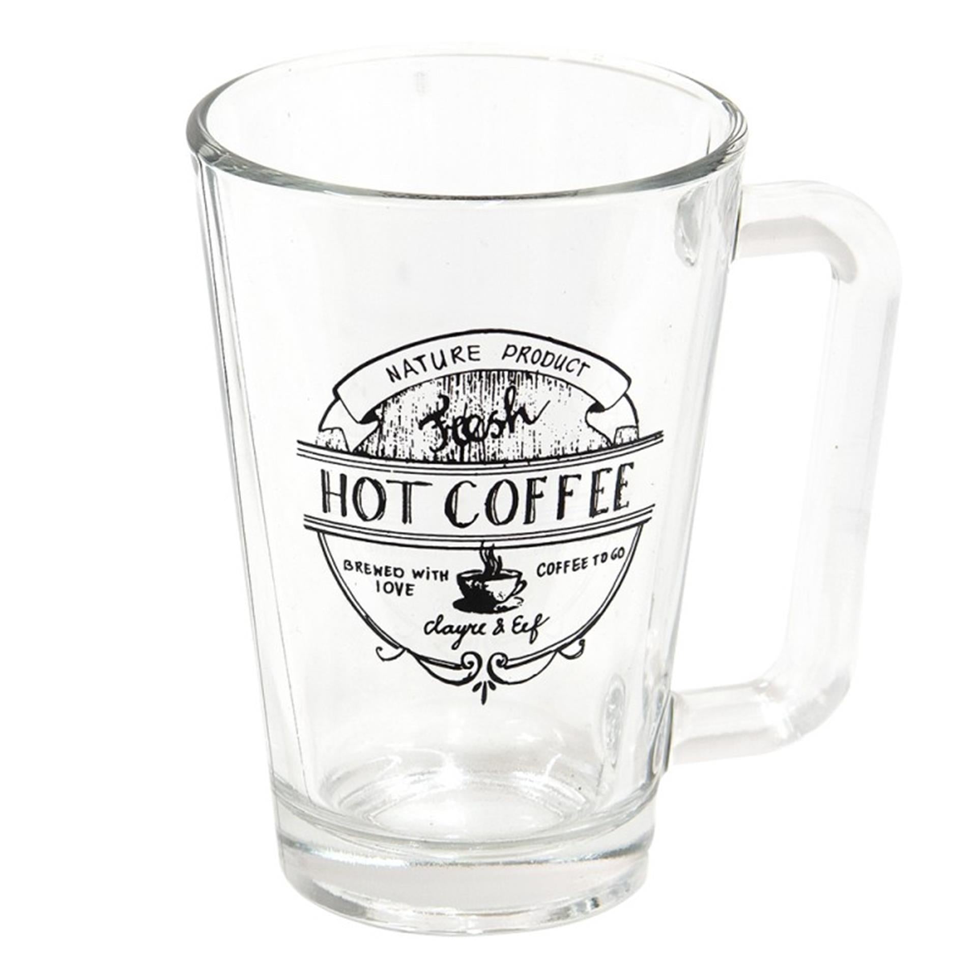 Clayre Eef Kaffee-Tee-Glas 250 ml
