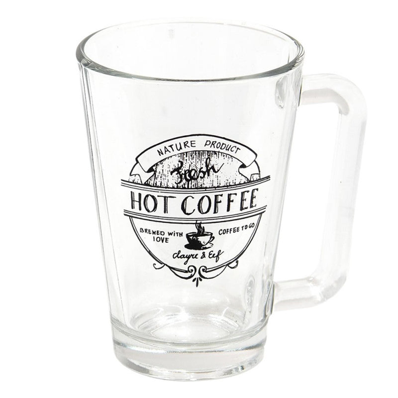 Clayre Eef Kaffee-Tee-Glas 250 ml