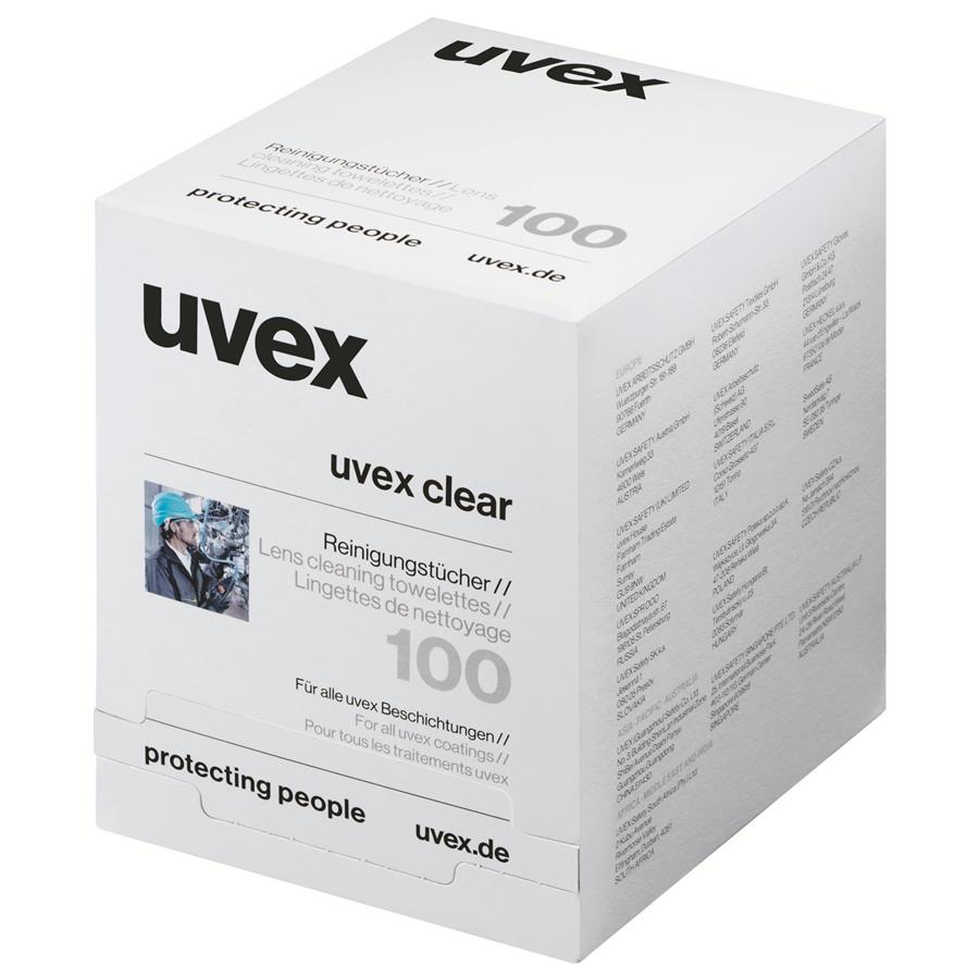 Uvex 9963-005 Spender für Brillentücher (100 Stück)