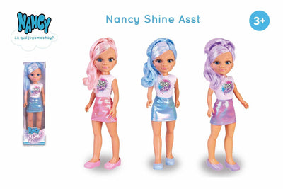 Nancy Pop mit metallischem Look in 3 Farben