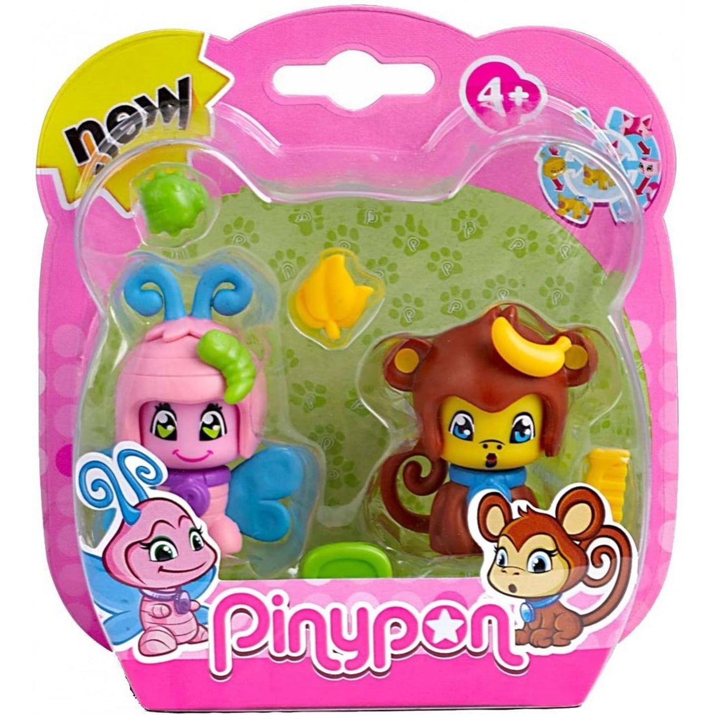 Pinypon Haustier 4,5 cm 2er-Pack