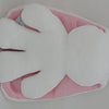 Kuschelhase weiß mit rosa Ohren. 26 cm