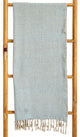 House of Nature kariertes Mansay aus recycelter Baumwolle, 150 x 125 cm