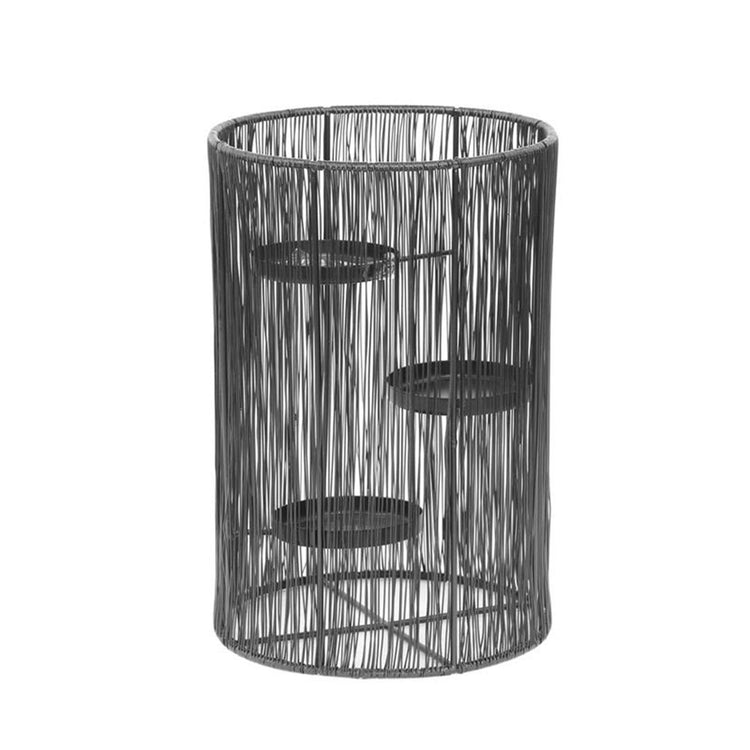 House of Nature Teelichthalter aus Metall ø20xh30cm
