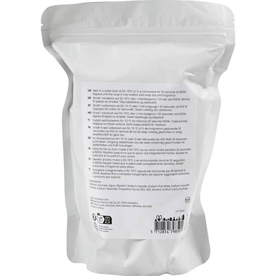 Creativ Company transparente Seifenbasis, Granulat, 500 gr 1 Box