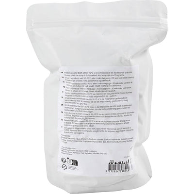 Creativ Company weiße Seifenbasis, Granulat, 500 g 1 Box