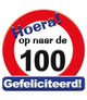 Paperdreams-Tribute-Schild-Verkehrsschild – bis 100