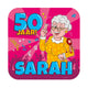Paperdreams-Tributschild – Sarah-Cartoon