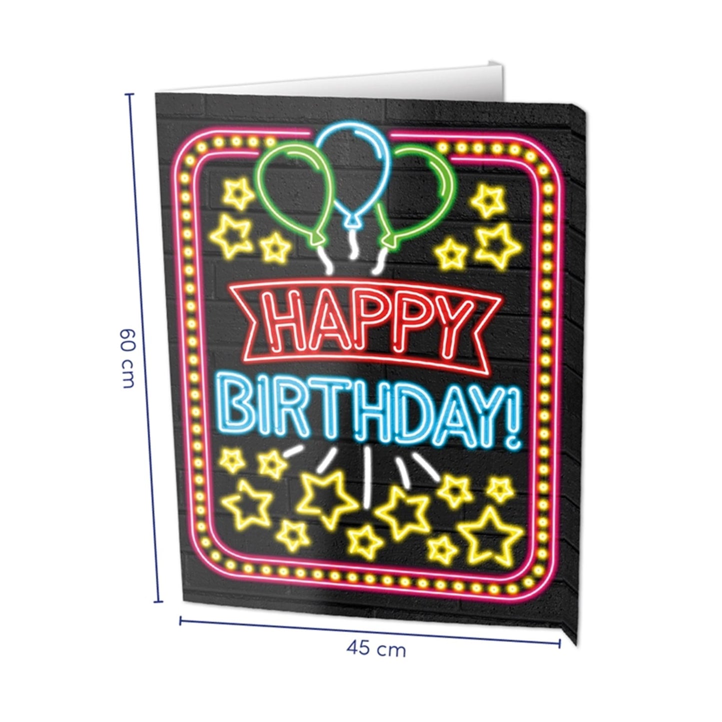 Fensterschilder „Happy Birthday“ von Paperdreams