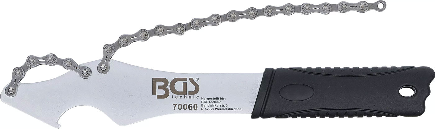 BGS Technic Kettenpeitsche mit Hakenschlüssel