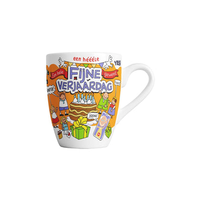 Paperdreams Cartoon-Tasse „Happy Birthday“.