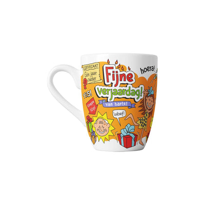Paperdreams Cartoon-Tasse „Happy Birthday“.
