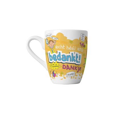Cartoon-Tasse von Paperdreams. Viel Spaß