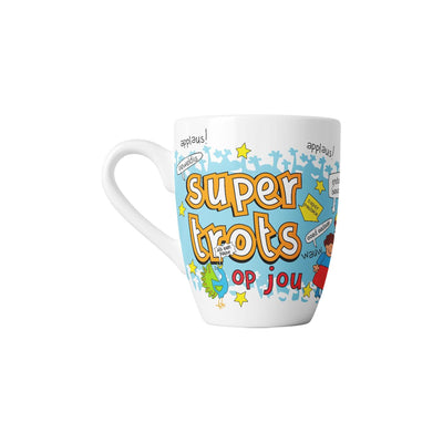Cartoon-Tasse von Paperdreams, stolz auf dich