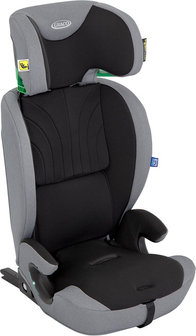 Graco energi i-size r129 – Meteor – Autositz mit Isofix und Top Tether – von 76 bis 150 cm (ca. 15 Monate bis 12 Jahre)
