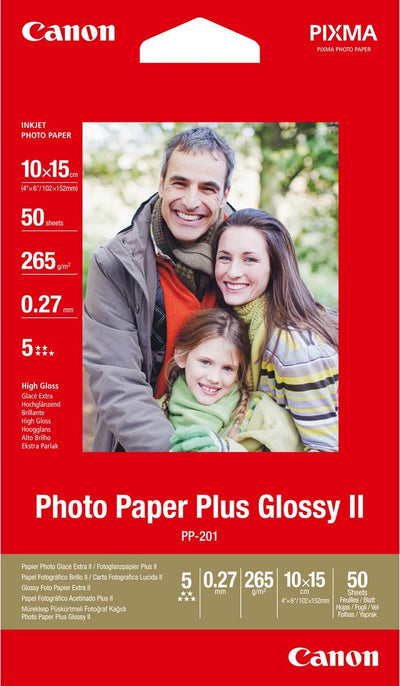 Canon PP-201 – Fotopapier – 10 x 15 cm – 50 Blatt