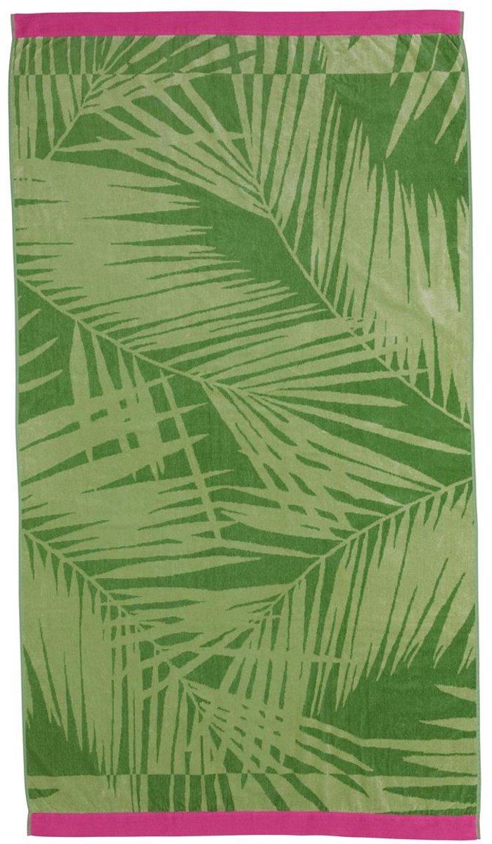 Kaat Amsterdam Belize Strandtuch – 100 x 180 cm – grün