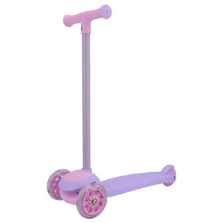 Alert Step Scooter Dreirad rosa lila