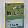 Wolfcraft-Breitrückenheftung | Typ 050 | 8mm | 1500 Stück - 7011000