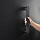 Vitility id Wandhalterung schwarz 35cm
