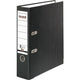 Falken-Ordner A4 80 mm schwarz 2 Ringe aus recyceltem Karton