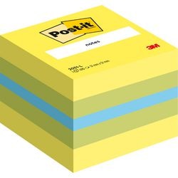 Selbstklebender Notizblock Post-it 51x51mm sortiert 400 Blatt