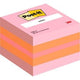 Selbstklebender Post-it-Würfelblock mit 225 Blatt