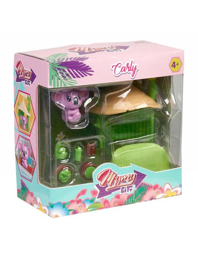MyMy City Speel Figuren, Carly de Koala mit Kasten und mehreren Assoccoires
