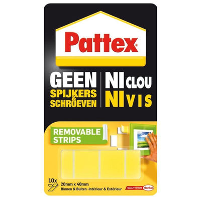 Pattex abnehmbare Montagestreifen 2x4cm