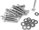 TNT -Schrauben -Set Motorabdeckung Piaggio 50 Chrom