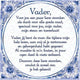 Paperdreams-Fliese – Vater