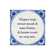 Paperdreams-Fliese Delfter Blau – zwei Fehler