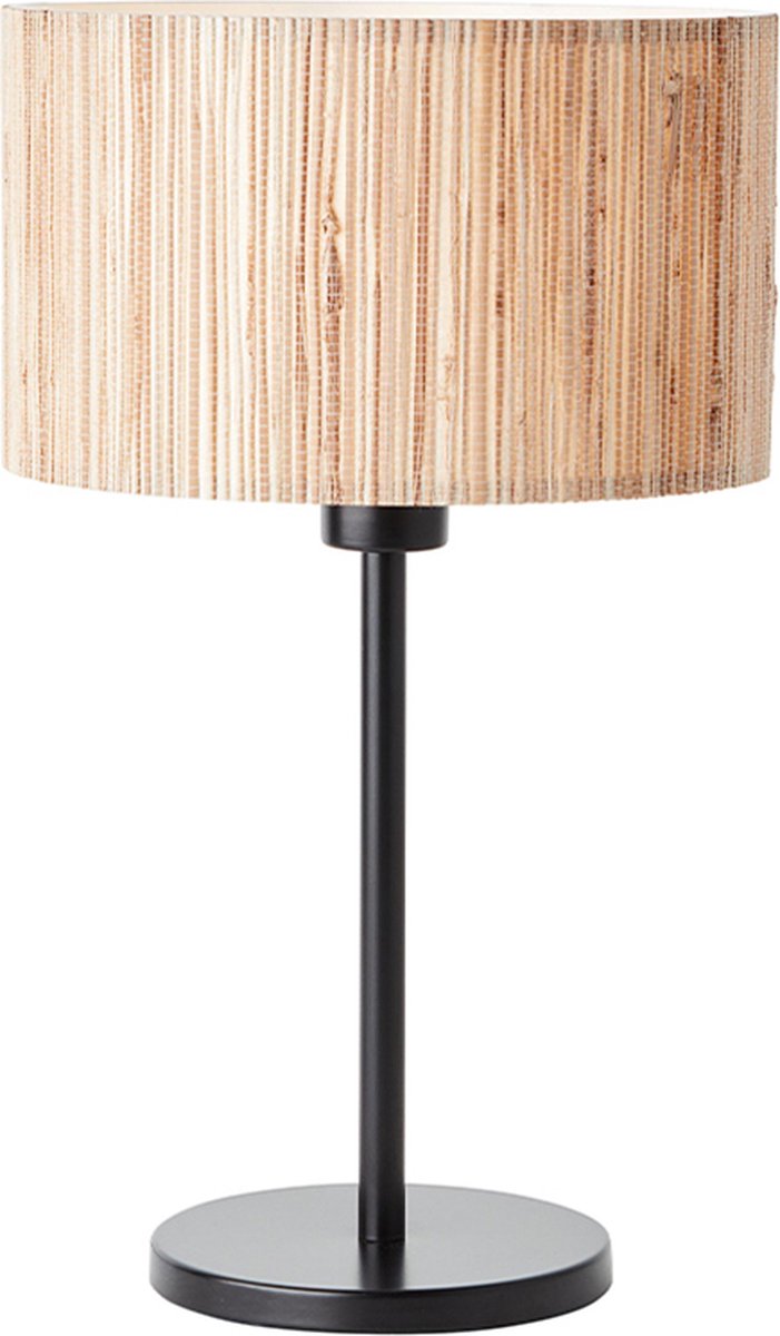 Brillante Wimea – Tischlampe – E27 max. 1 x 42 W – schwarze Natur