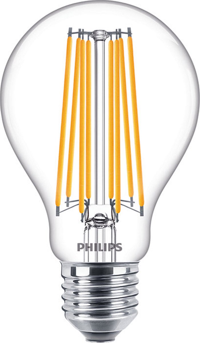 Philips LED Philips Corepro LED-Lampe E27 Birne klar 17W 2452lm - 827 sehr warmweiß | ersetzt 150w