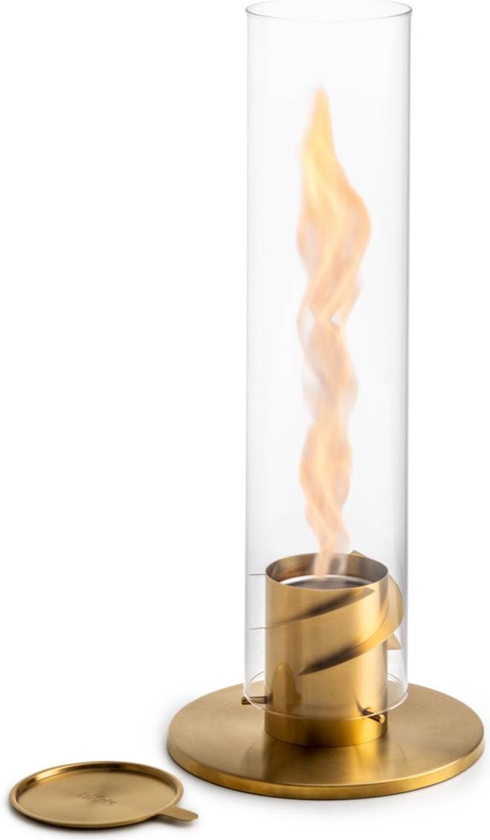 Höfats Spin 90 Atmosphäre Laternenkarme aus Edelstahl 19 x 40,5 cm Gold