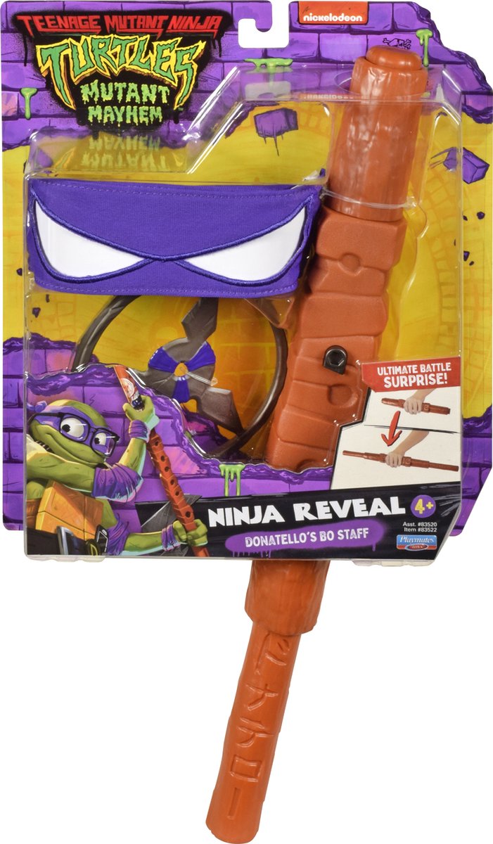 Boti Teenage Mutant Ninja Turtles Donatellos BO -Mitarbeiterspiel -Set