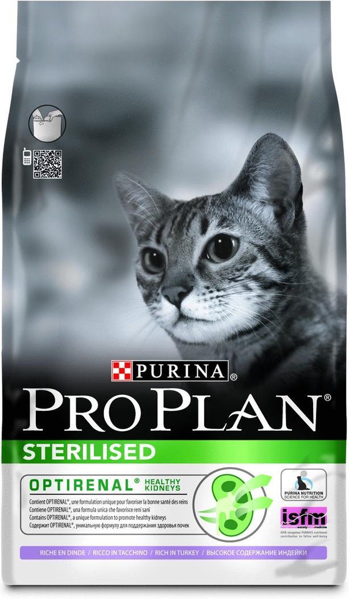 Pro Plan Adult sterilisiert - reich an Truthahn - Katzenfutter - 3 kg
