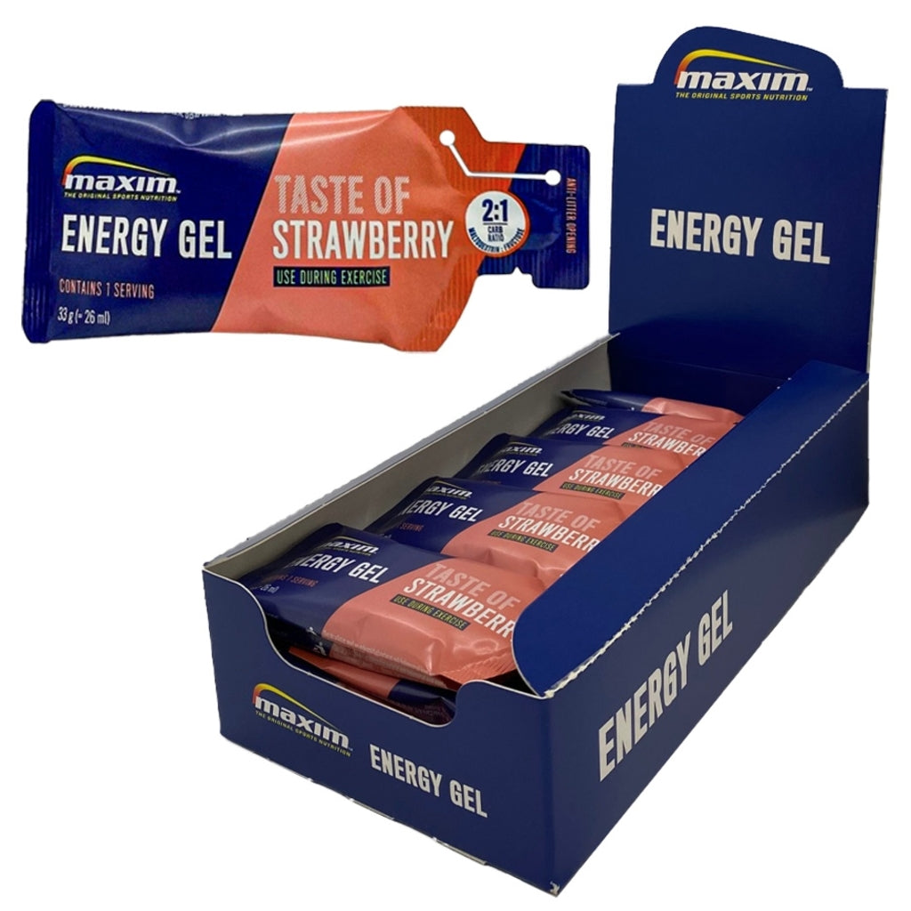 Maxim Energy Gel Erdbeere 33gr ds a 25
