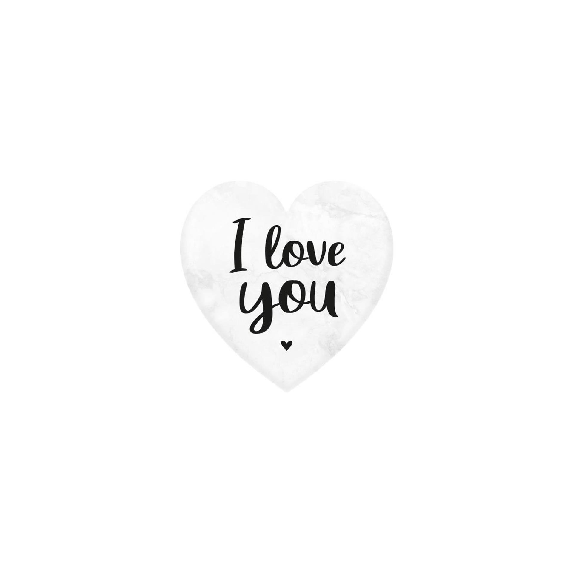 Paperdreams Marmorherz – ich liebe dich