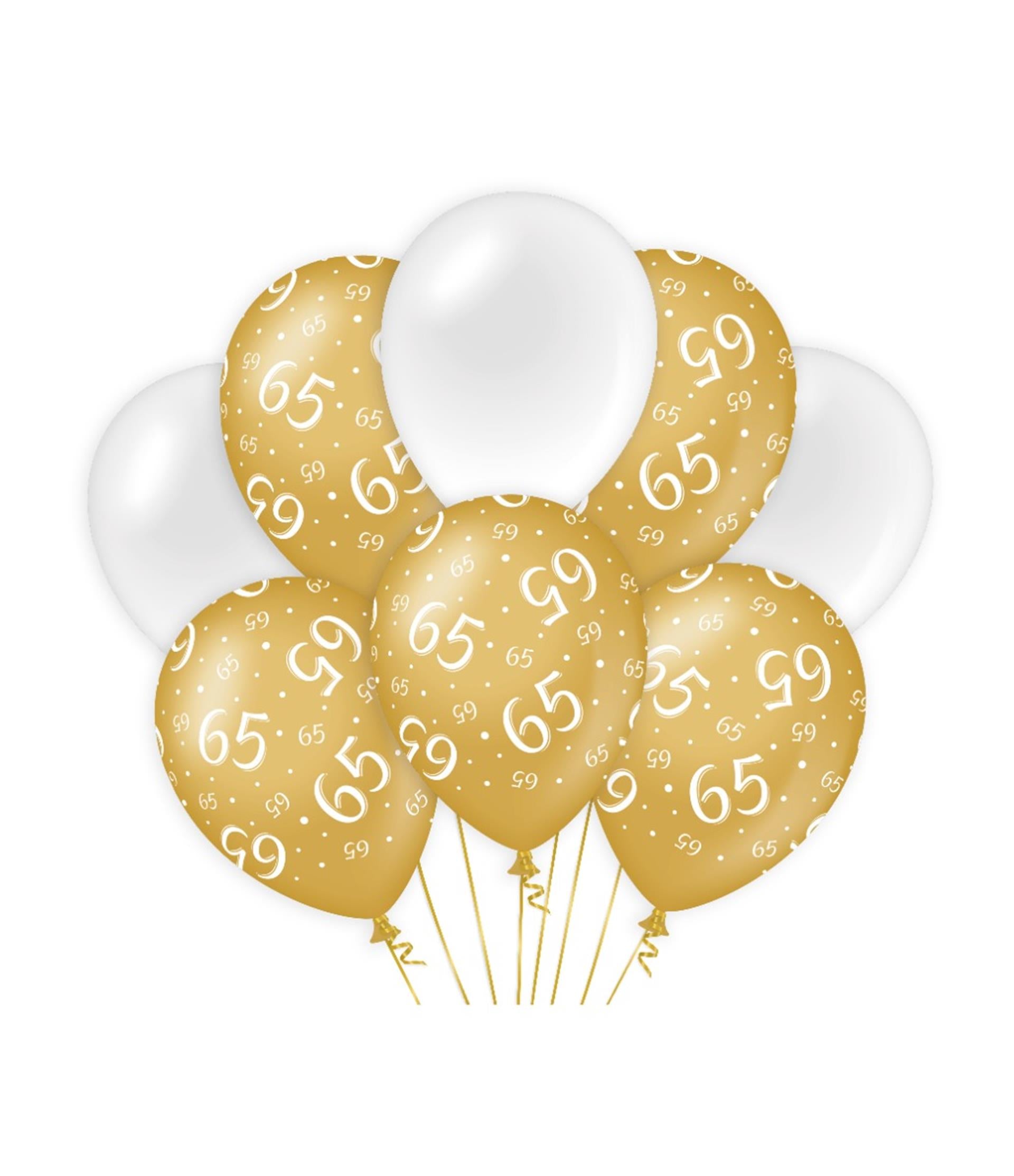 Paperdreams Deko-Luftballons Goldweiß – 65