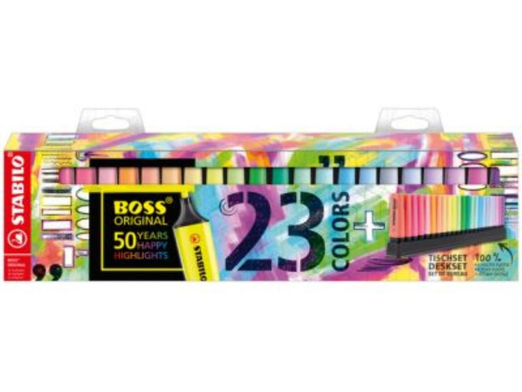 Stabilo Boss Original Schreibtischset 23-teilig