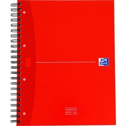 Notizbuch Oxford Essential DSP A4 4-Loch-Einsteckfach sortiert