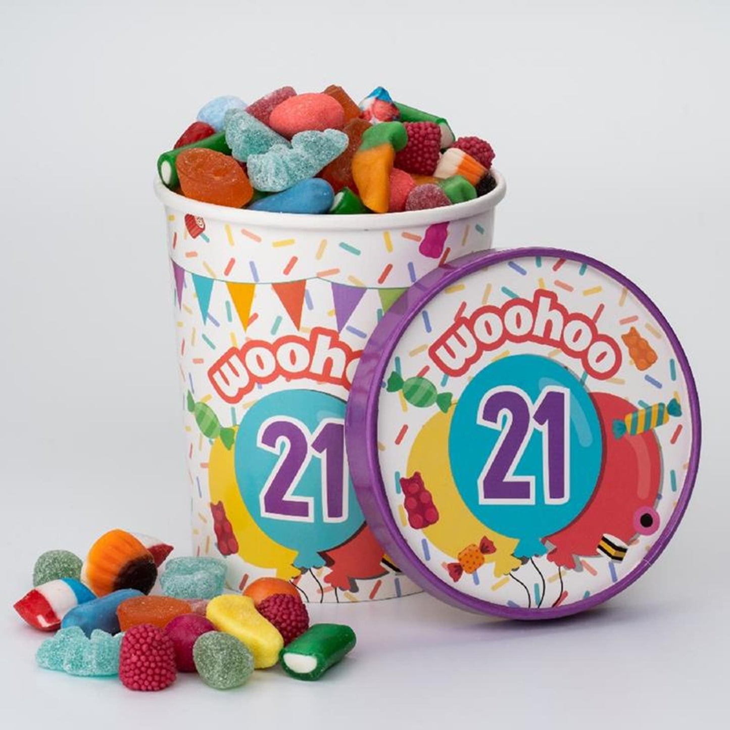 Paperdreams Bonbonbecher ø12x14cm – 21 Jahre