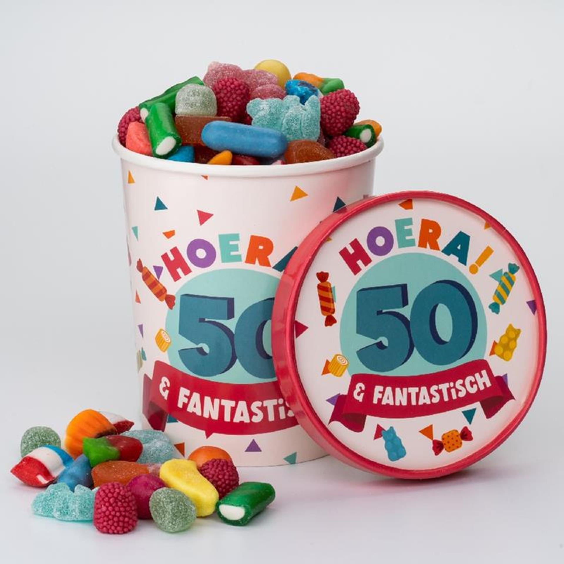 Paperdreams Bonbonbecher ø12x14cm – 50 Jahre