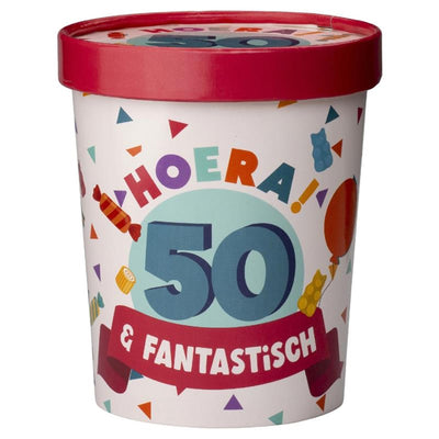 Paperdreams Bonbonbecher ø12x14cm – 50 Jahre
