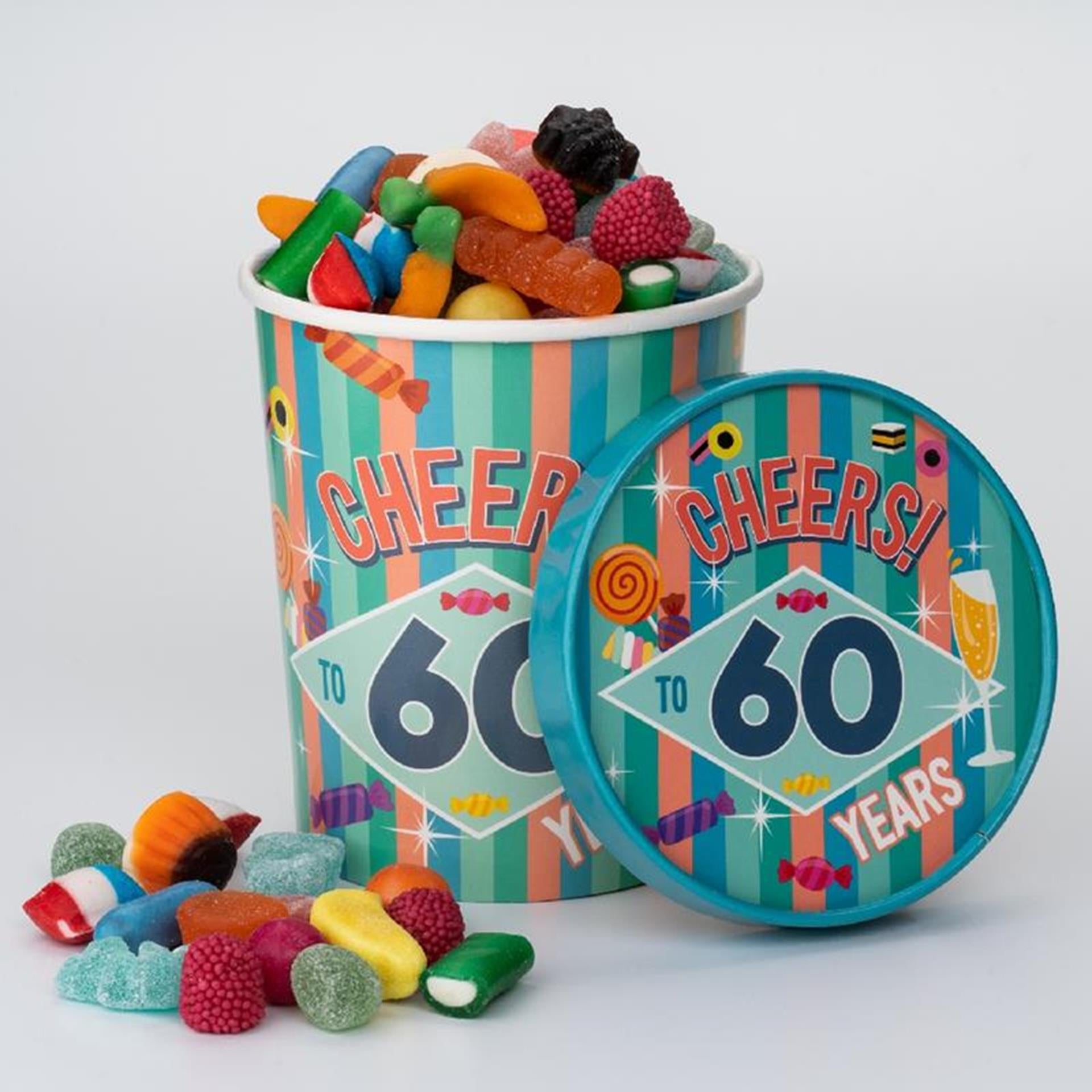 Paperdreams Bonbonbecher ø12x14cm – 60 Jahre